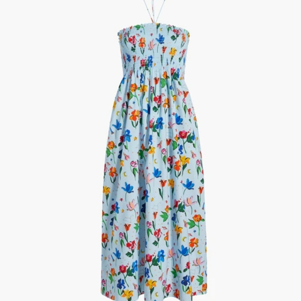 ISO Hill House Home Lucy Nap Dress Space Floral L XL XXL